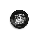 FireFlow - Metal Ashtray - Rauchen Ist Wie - 14cm (6 Stk.)