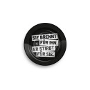 FireFlow - Metal Ashtray - Sie Brennt Für Ihn - 14cm...