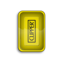 FireFlow RollingTray 27.5x17.5cm - Clipper Logo Yellow (1 x 4Stk)