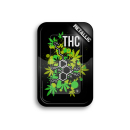 FireFlow RollingTray 27.5x17.5cm - THC Molecule (1 x 4Stk)