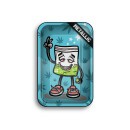 FireFlow - Rolling Tray - S - 420 Character 3/4 - 14cm x...