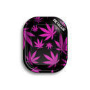 FireFlow - Rolling Tray - S - Leaves Pink - 14cm x 18cm...