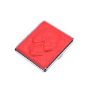 Zigarettenetui - 3D Totenkopf schwarz/rot - 20er (12 Stk.)