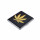 Zigarettenetui - Hemp Leaf gestickt - 20er (12 Stk.)