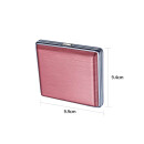 Zigarettenetui - Matt gebürstet - 20er (12 Stk.)