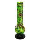 Bong Acryl 32cm - Street Art Grün (1 Stk)