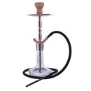 Al Malik - Shisha Aghbala  - 530mm - Kristall / Rosengold