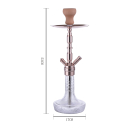 Al Malik - Shisha Aghbala  - 530mm - Kristall / Rosengold