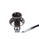 Al Malik - Shisha Beni Mellal Black - 250mm - Transportkoffer - Geschenkbox