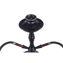 Al Malik - Shisha Inzegan Black - 450mm - schwarz
