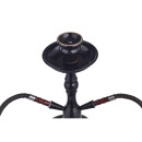 AlMalik Shisha 450mm - Inzegan Black (1 Stk)