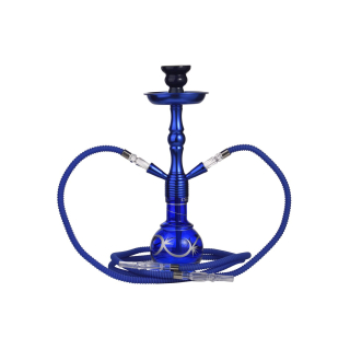 AlMalik Shisha 450mm - Inzegan Blue (1 Stk)