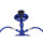Al Malik - Shisha Inzegan Blue - 450mm - blau