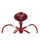 AlMalik Shisha 450mm - Inzegan Red (1 Stk)