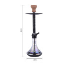 AlMalik Shisha 570mm - Jorf Perlmutt Black (1 Stk)