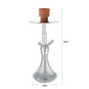 AlMalik Shisha 420mm - Marrakech Silber (1 Stk)