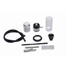 Al Malik - Shisha Sefrou Black / Silver - 280mm - schwarz...