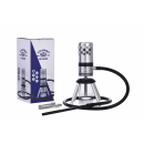 Al Malik - Shisha Sefrou Black / Silver - 280mm - schwarz / silber