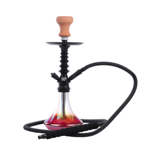 AlMalik Shisha 450mm - Tiznit Perlmutt Rot (1 Stk)