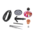 Al Malik - Shisha Tiznit  - 450mm - Perlmutt / Rot