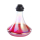 AlMalik Shisha 450mm - Tiznit Perlmutt Rot (1 Stk)