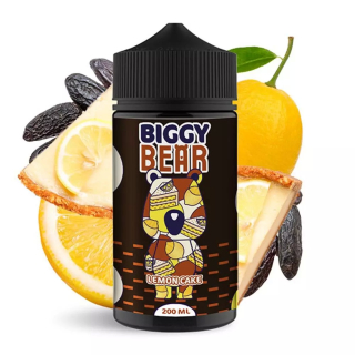BiggyBear Liquid 0mg - Lemon Cake (1 x 200ml)