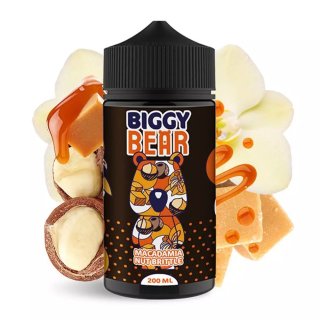 BiggyBear Liquid 0mg - Macadamia Nut Brittle (1 x 200ml)