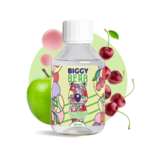 BiggyBear Liquid 0mg - Pomme Cerise Bubble Gum (1 x 200ml)