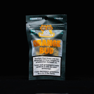 BudBunny - Orange Bud - Indoor CBD Blüten (CHF 39.90/5g)