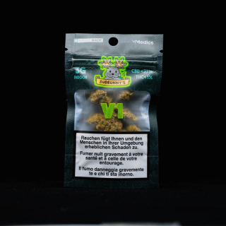 BudBunny Indoor Blüten - V1 (CHF39.90/3g)