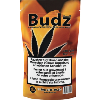 Budz - Mango - Outdoor CBD (CHF 49.90/50g)