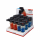 Champ Feuerzeug Jetflame Blue - Skull mit farbigem Gas Red/Blue (1 x 12Stk)