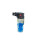 Champ Feuerzeug Jetflame Blue - Skull mit farbigem Gas Red/Blue (1 x 12Stk)