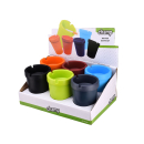 ChampHigh Autoaschenbecher Metall 7cm - Color (1 x 6Stk)