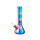 Champ High - Glas Bong Rainbow Hemp Leaves - 40mm - 35cm