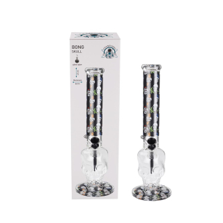 ChampHigh Bong Glass 41cm - Skull (1 Stk)