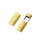 ChampHigh Taschenaschenbecher Metall 7cm - Goldbar (1 x 12Stk)