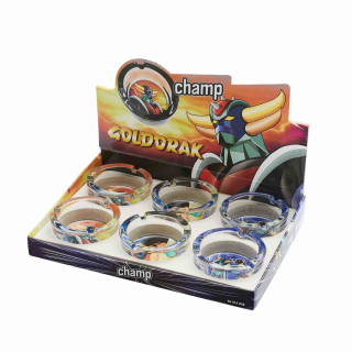 Champ High - Goldorak Glas Aschenbecher rund (6 Stk.)