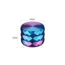 ChampHigh Grinder Alu 53mm - 4Parts Color Duo (1 x 6Stk)