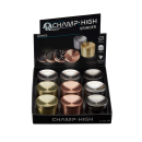 ChampHigh Grinder Alu 50mm - 4Parts Curved (1 x 9Stk)