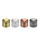 ChampHigh Grinder Alu 50mm - 4Parts Curved (1 x 9Stk)
