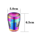 ChampHigh Grinder Alu 50mm - 4Parts Curved Window (1 x 12Stk)
