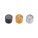 Champ High - Grinder Dollar / Skull / Hemp Leaf - 63mm -...