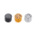 ChampHigh Grinder Alu 63mm - 4Parts Dollar/Skull/Hemp Leaf (1 x 9Stk)