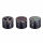 ChampHigh Grinder Alu 50mm - 4Parts Dripping Peace&Love Paint (1 x 9Stk)
