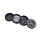 ChampHigh Grinder Alu 50mm - 4Parts Dripping Peace&Love Paint (1 x 9Stk)
