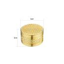 ChampHigh Grinder Alu 50mm - 3Parts Golden Honeycomb (1 x 12Stk)