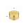ChampHigh Grinder Alu 50mm - 3Parts Golden Honeycomb (1 x 12Stk)