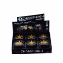 ChampHigh Grinder Alu 63mm - 4Parts Golden Leaf (1 x 6Stk)