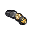 ChampHigh Grinder Alu 63mm - 4Parts Golden Leaf (1 x 6Stk)
